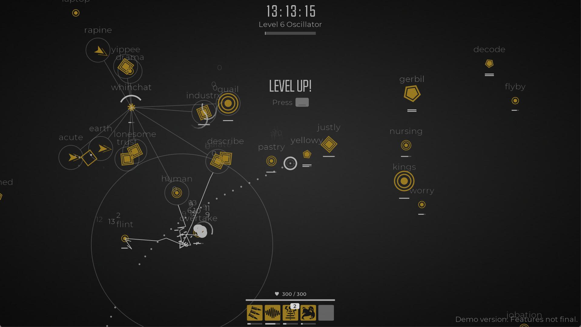 Screen Shot image 3 Glyphica: Typing Survival بي سي ستيم كود رقمي