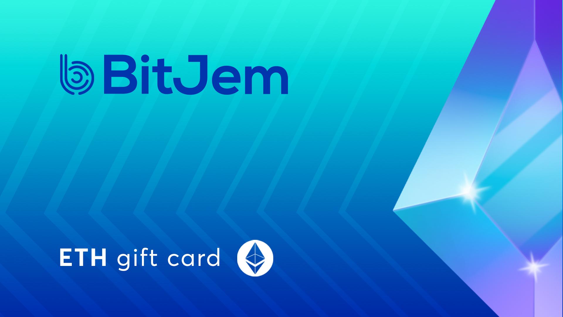 BitJem Crypto هدية بطاقة (ETH) $15