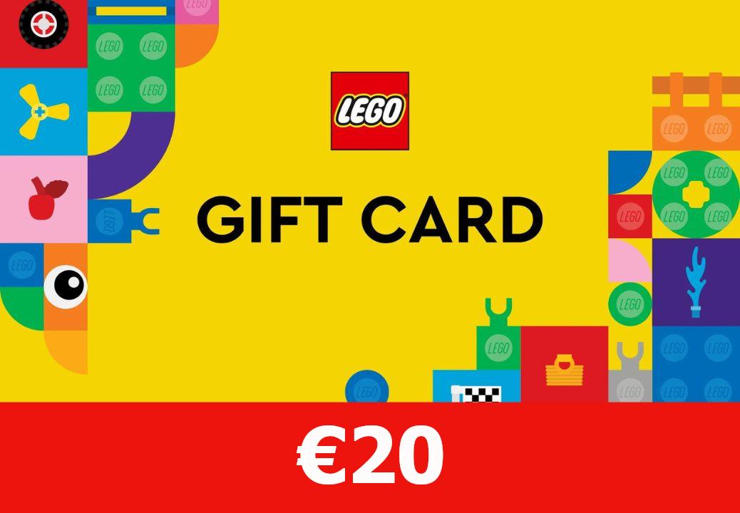 Lego €20 هدية بطاقة IE