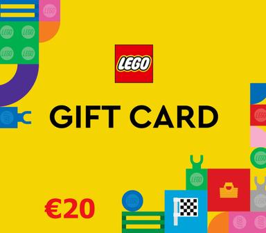 Lego €20 هدية بطاقة IE