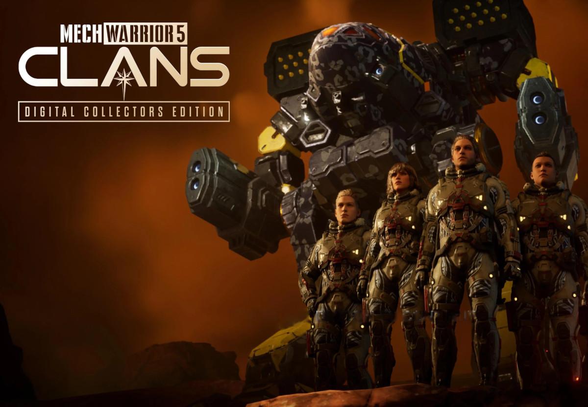 MechWarrior 5: Clans - Digital Collectors اصدار بي سي ستيم حساب