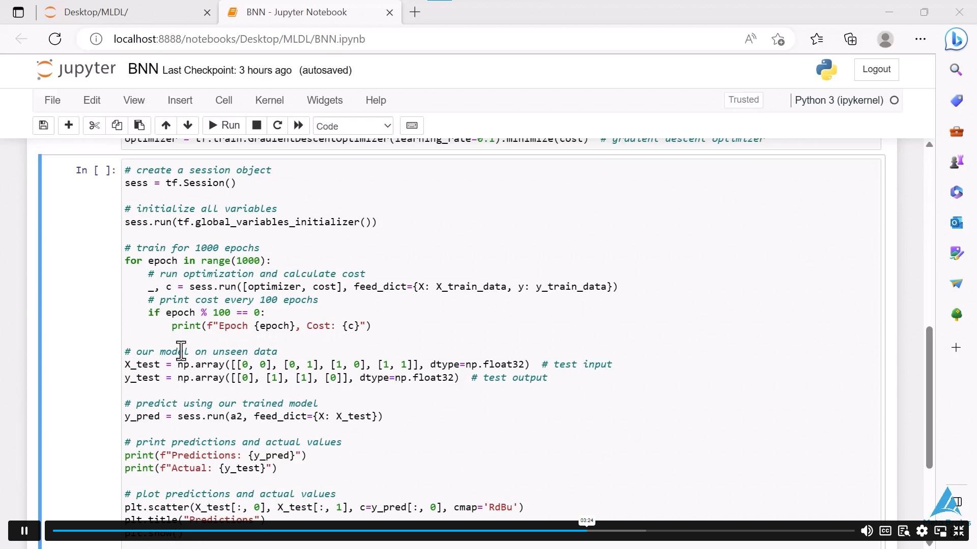 Screen Shot image 3 Python & TensorFlow: Deep Dive Into Machine Learning Alpha Academy كود