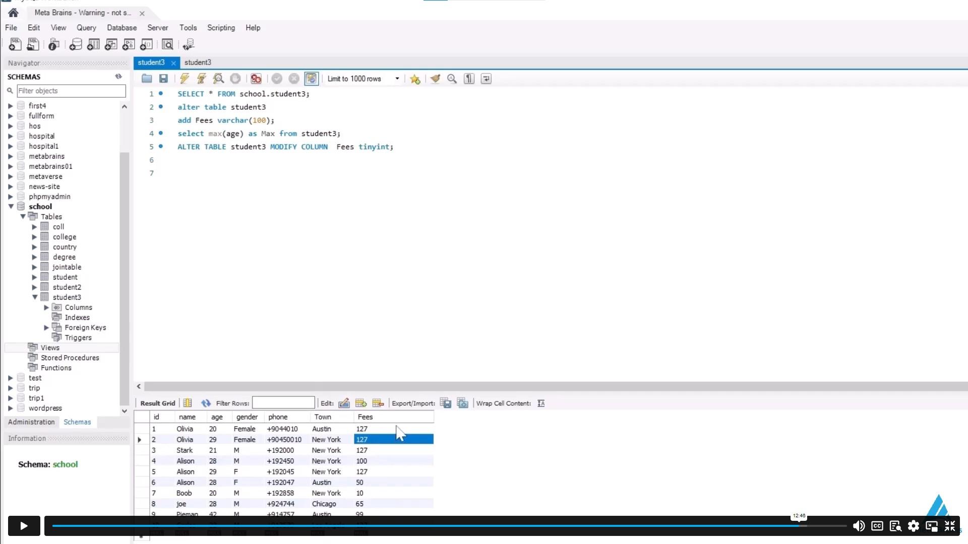 Screen Shot image 3 MySQL For Beginners: A Complete Training For Beginnners Alpha Academy كود