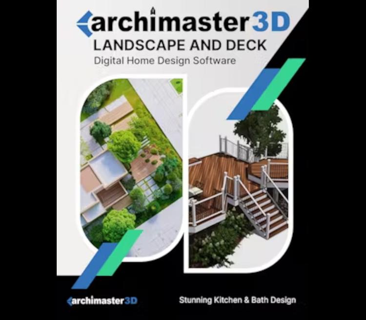 ArchiMaster 3D Landscape And Deck بي سي كود رقمي
