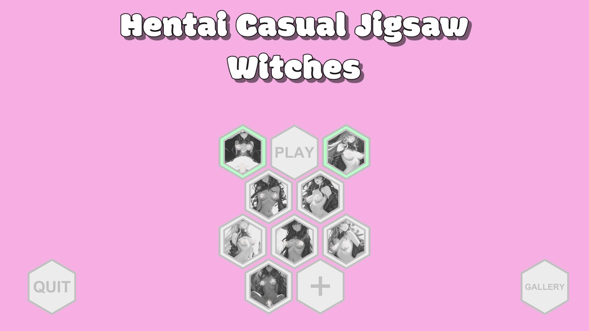Screen Shot image 3 Hentai Casual Jigsaw - Witches بي سي ستيم كود رقمي