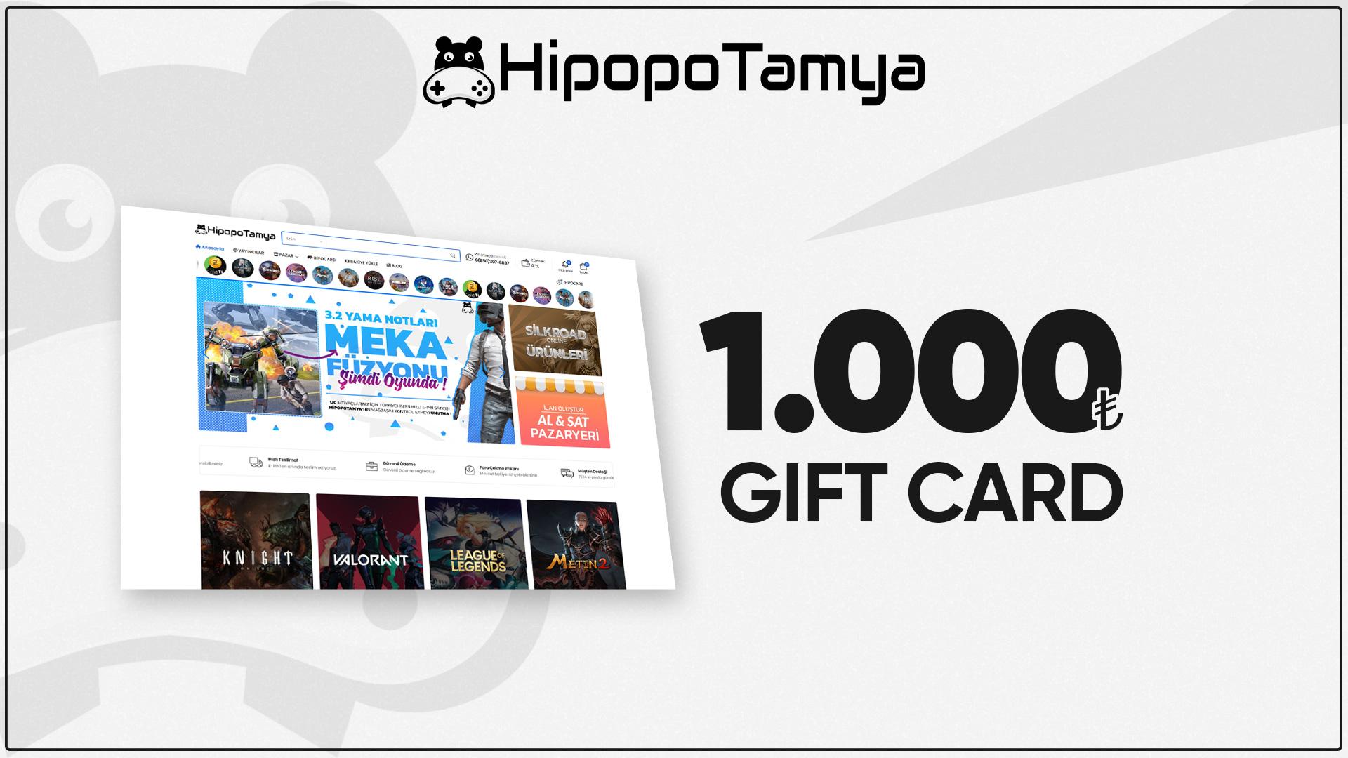 Screen Shot image 1 HipopoTamya ₺1,000 هدية بطاقة