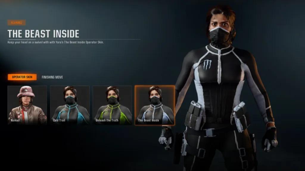 Screen Shot image 0 Call Of Duty: Black Ops 6 - The Beast Inside Operator Skin DLC بي سي/بلايستيشن 4/بلايستيشن 5/اكسبوكس 1/سيريس X|S كود رقمي