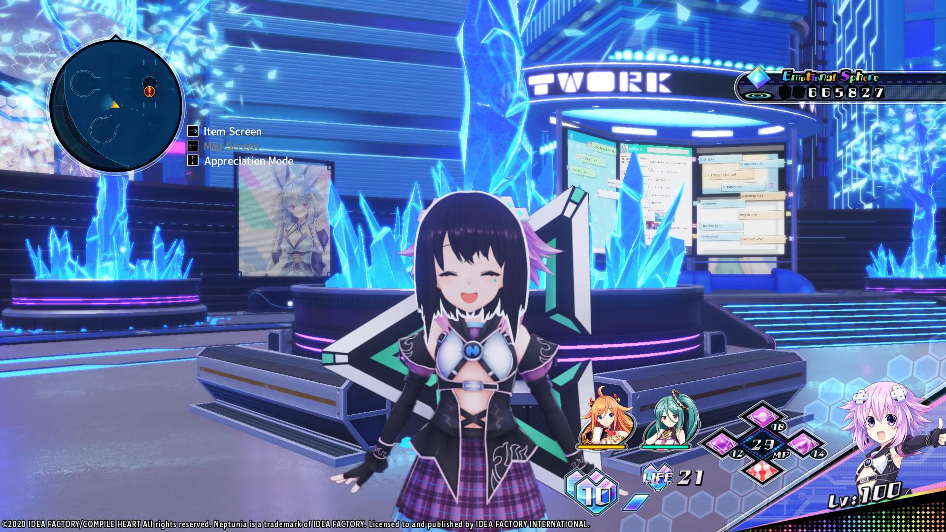 Screen Shot image 1 Neptunia Virtual Stars - Towa Kiseki - Vtuber Accessories DLC بي سي ستيم كود رقمي
