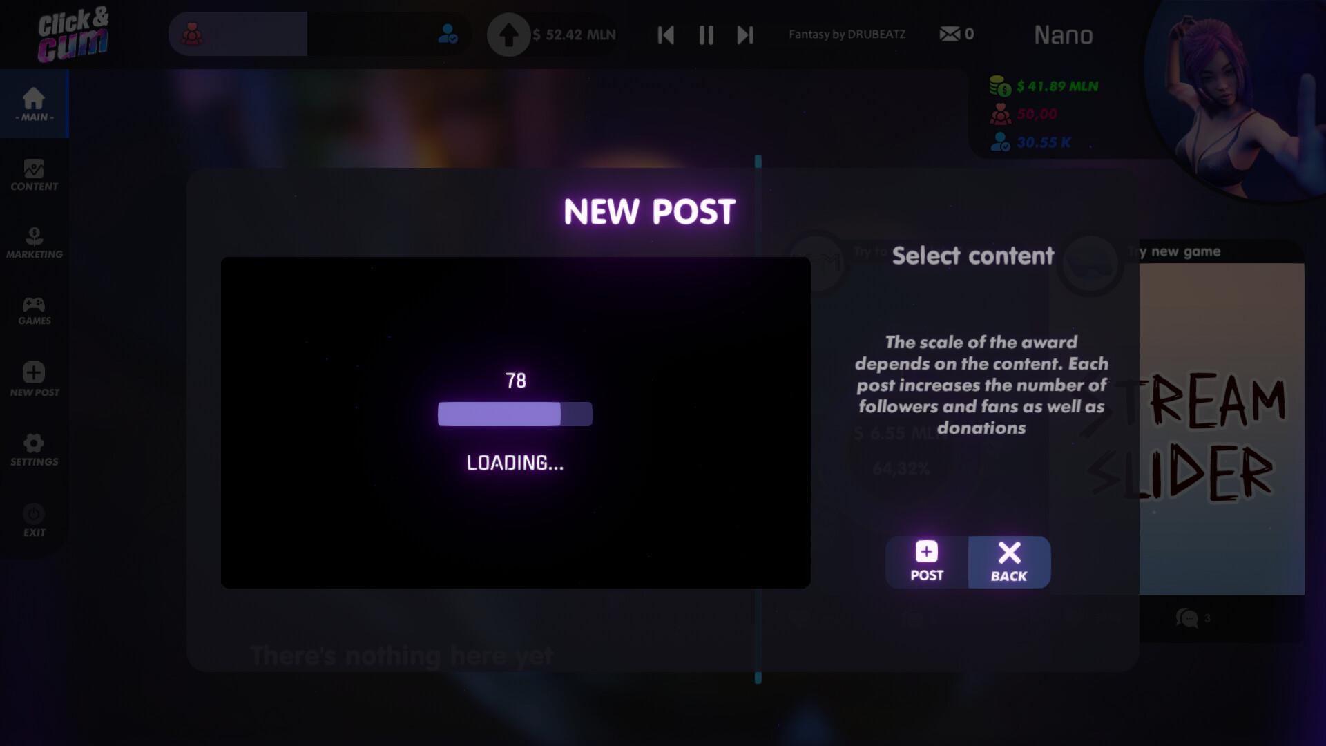 Screen Shot image 1 Click & Cum بي سي ستيم كود رقمي