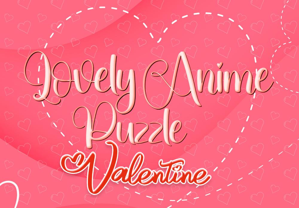 Lovely Anime Puzzle: Valentine بي سي ستيم كود رقمي