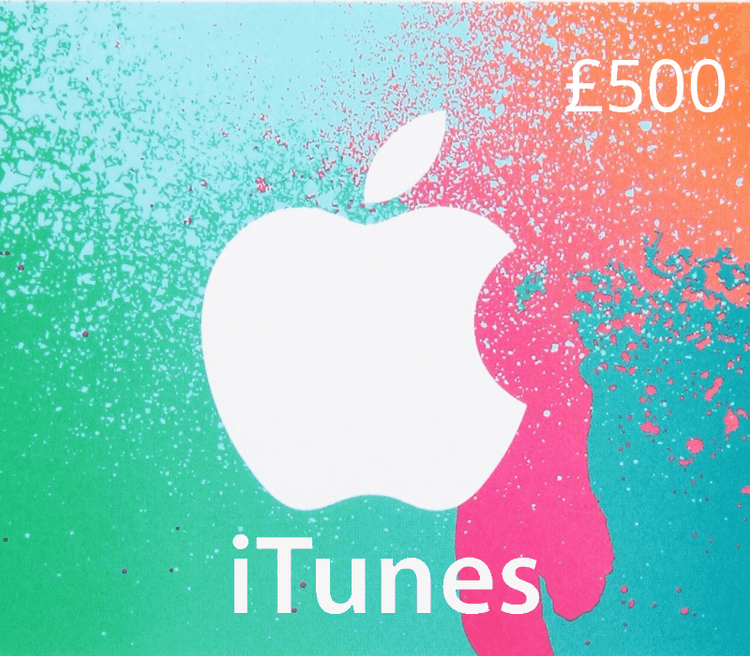 iTunes £500 UK Card