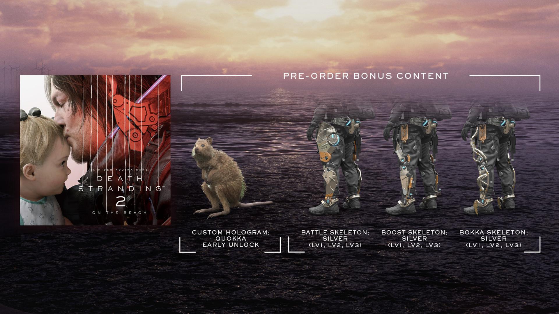 Screen Shot image 0 Death Stranding 2: On The Beach - طلب مسبق Bonus DLC JP بلايستيشن 5 كود رقمي