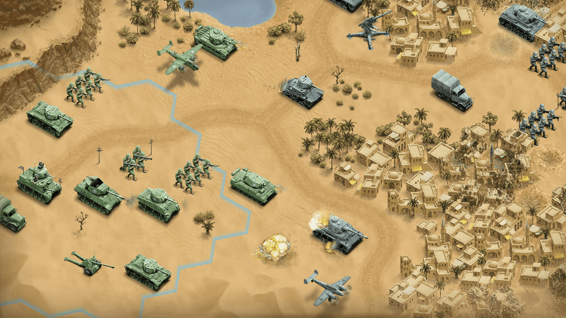 Screen Shot image 5 1943 Deadly Desert بي سي ستيم كود رقمي