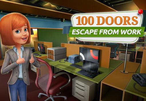 100 Doors: Escape From Work بي سي ستيم كود رقمي