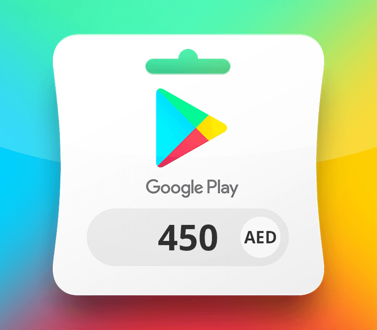 Google Play AED 450 Gift Card AE