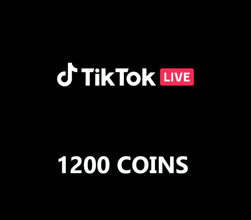 Tiktok 1200 Coins Gift Card JP