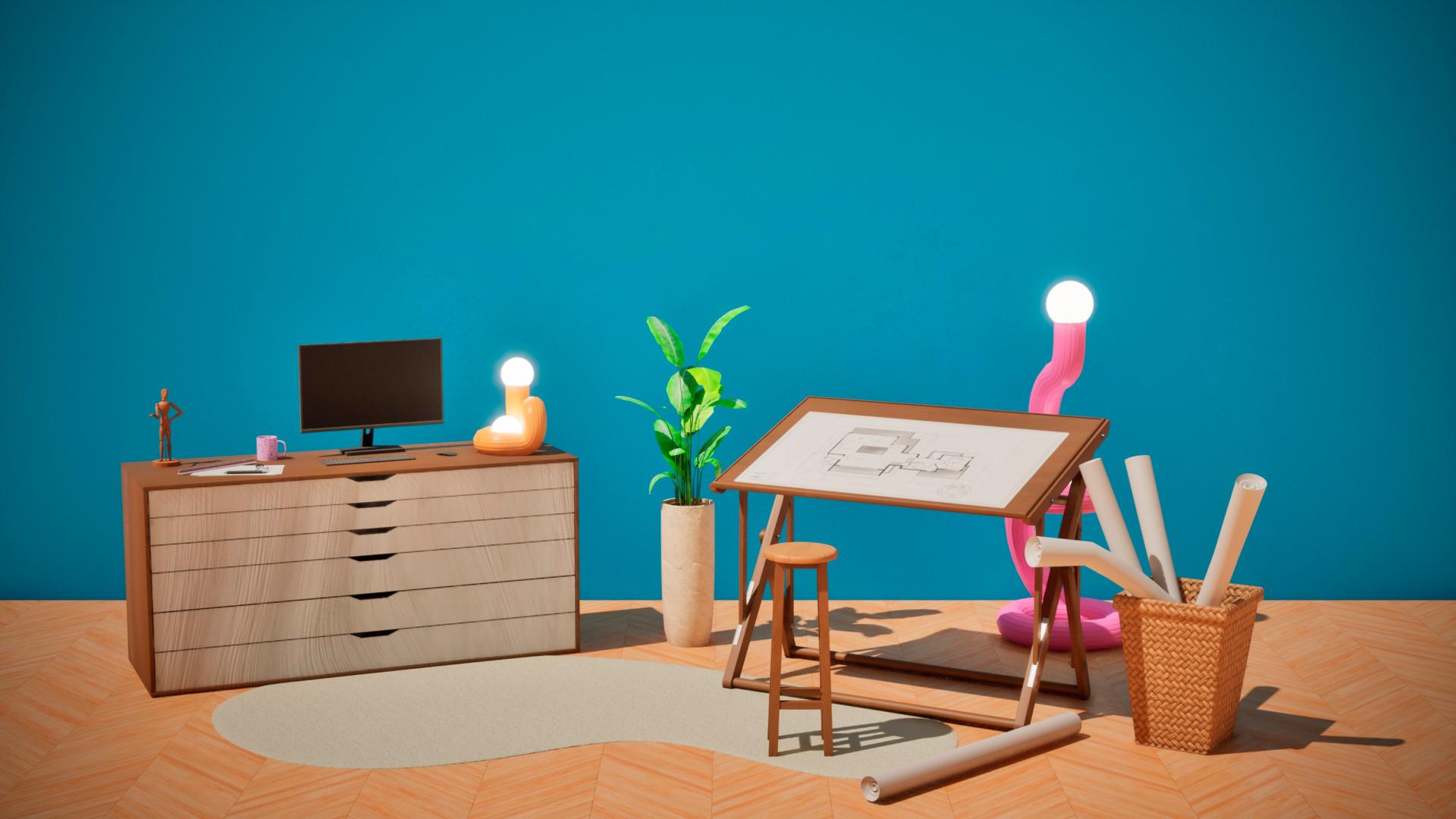 Screen Shot image 0 Architect Life: A House Design Simulator - Architect'S Home Office DLC بي سي ستيم كود رقمي
