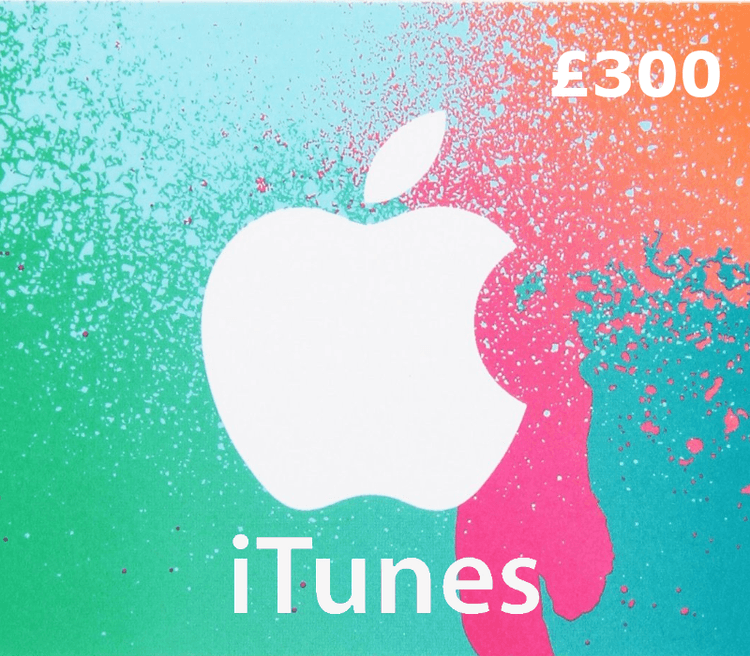 iTunes £300 UK Card
