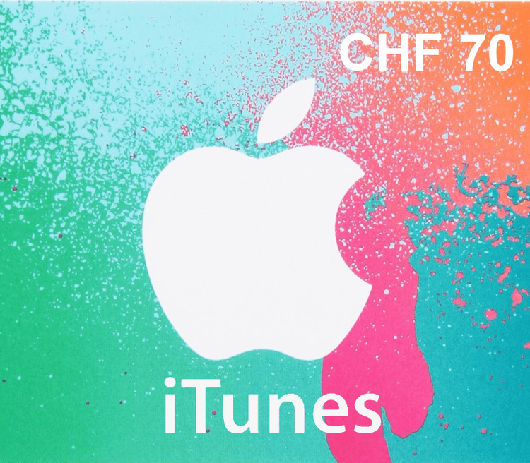 iTunes CHF 70 Card CH