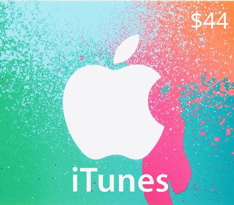 iTunes USD 44 Card US