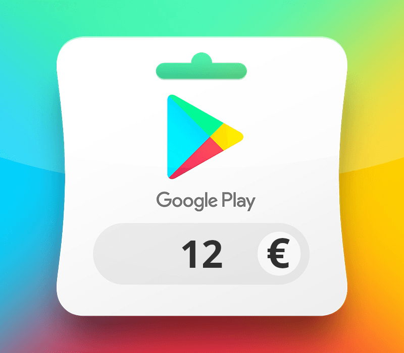 Google Play EUR 12 Gift Card FR