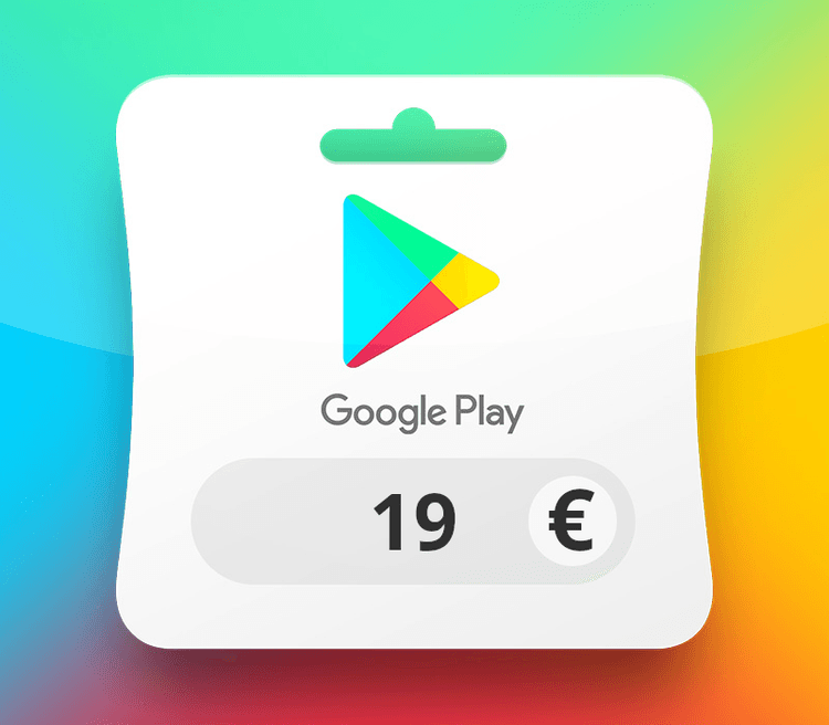 Google Play EUR 19 Gift Card FR