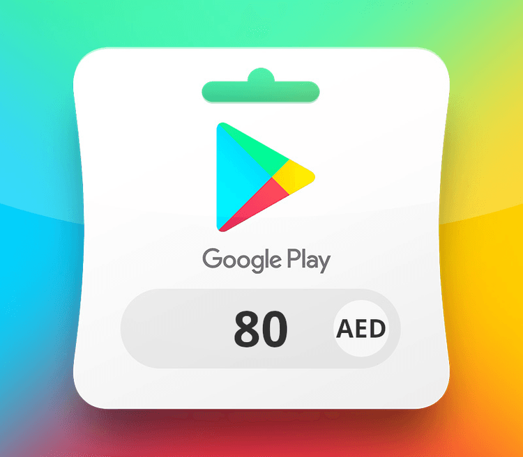 Google Play AED 80 Gift Card AE