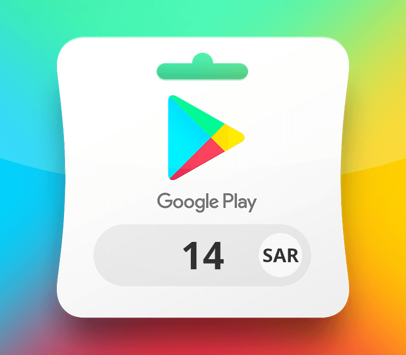Google Play SAR 14 Gift Card SA