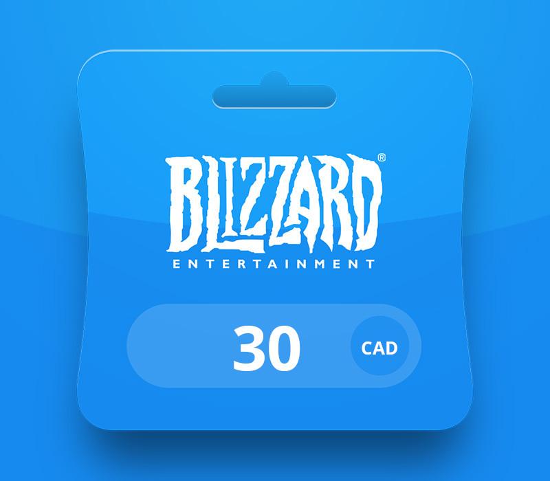 Blizzard CAD 30 Battle.net Gift Card CA
