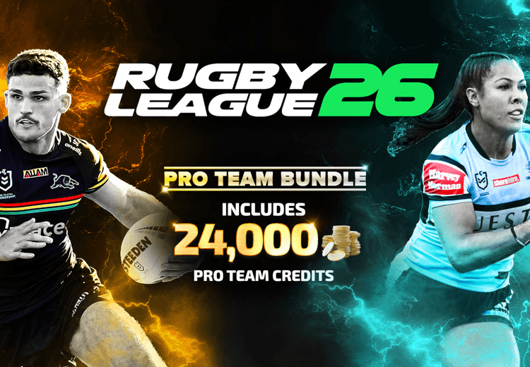 Rugby League 26 - Pro Team حزمة اكسبوكس 1 / إكس بوكس سيريس X|S حساب