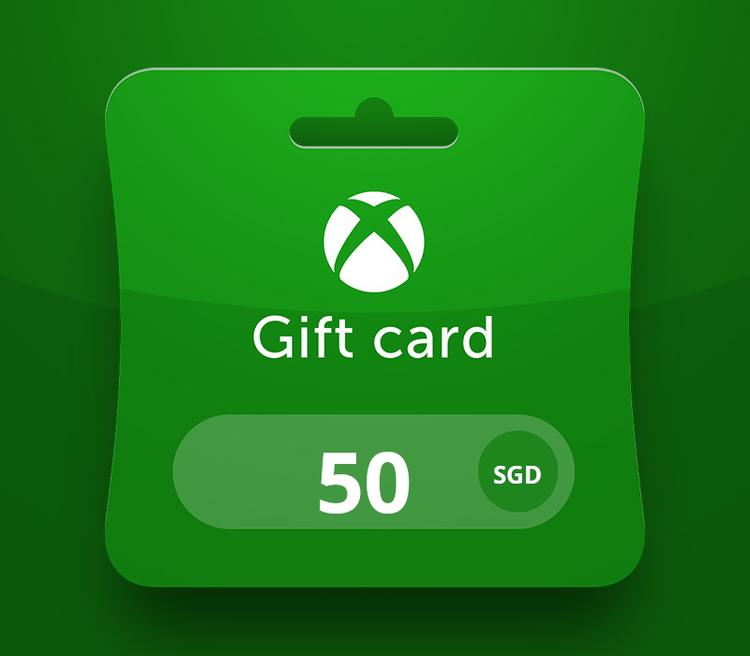 XBOX Live SGD 50 Prepaid Card SG