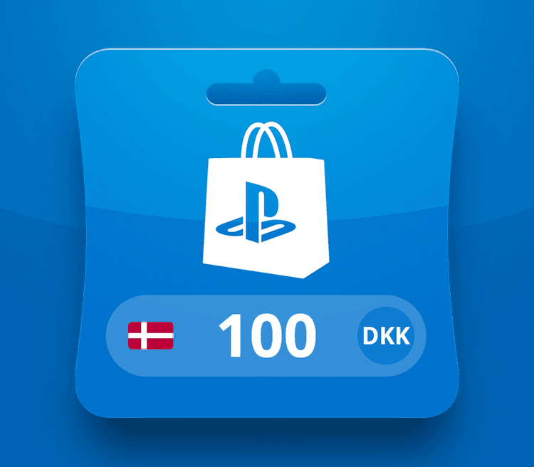 بلايستيشن Network DKK 100 هدية بطاقة DK