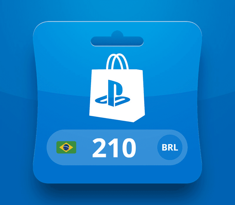 PlayStation Network BRL 210 Gift Card BR
