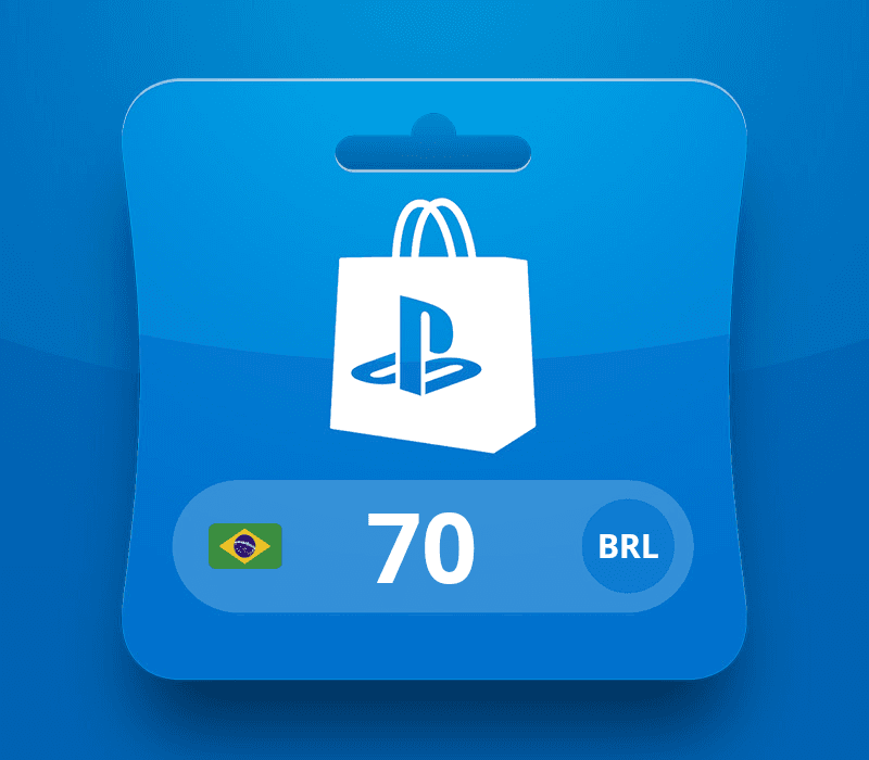 PlayStation Network BRL 70 Gift Card BR