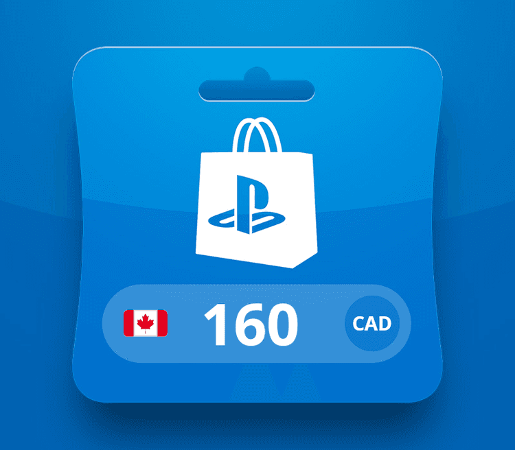 PlayStation Network CAD 160 Gift Card CA