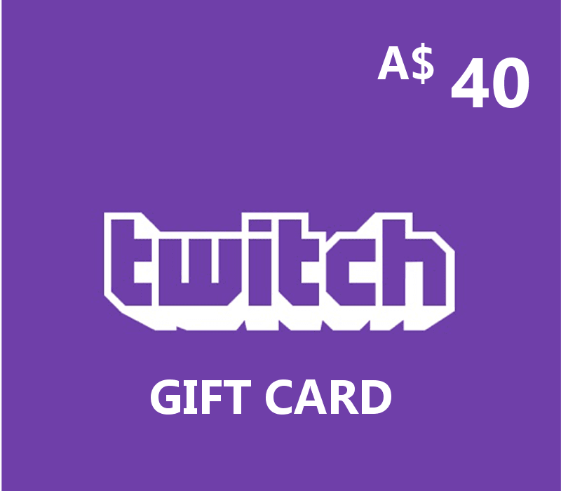 Twitch AUD 40 Gift Card AU