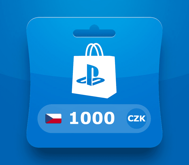 بطاقة رصيد بلايستيشن CZK 1000 CZ