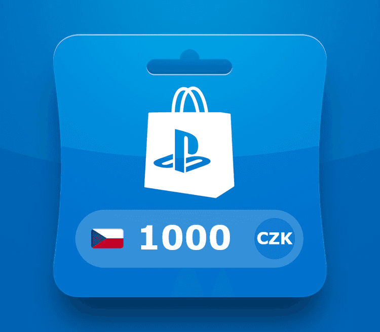 بطاقة رصيد بلايستيشن CZK 1000 CZ