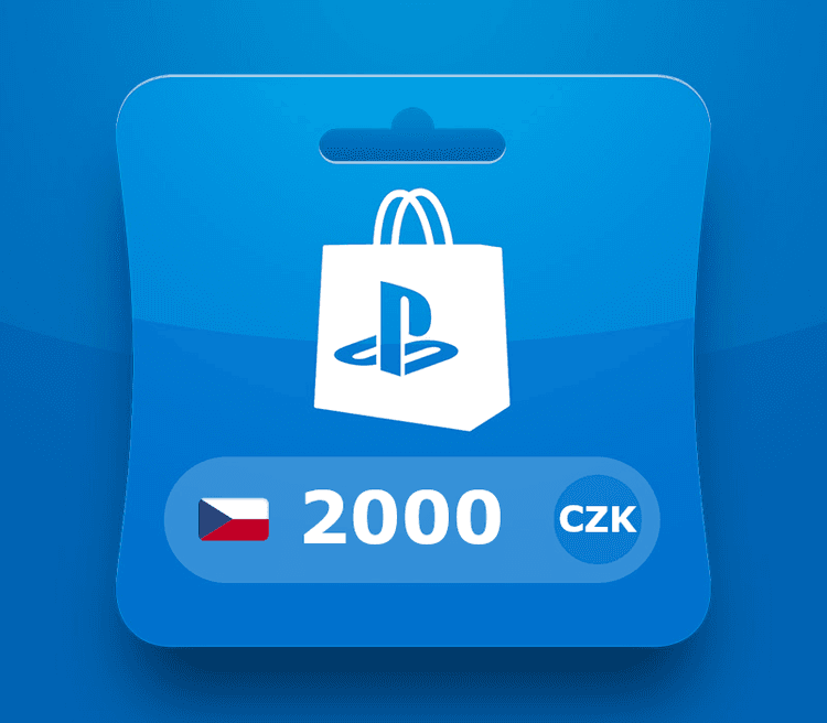 بطاقة رصيد بلايستيشن CZK 2000 CZ