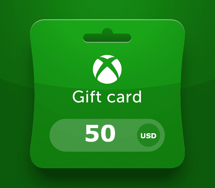 إكس بوكس Live USD 50 Prepaid بطاقة امريكي