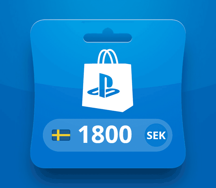 PlayStation Network SEK 1800 Card SE