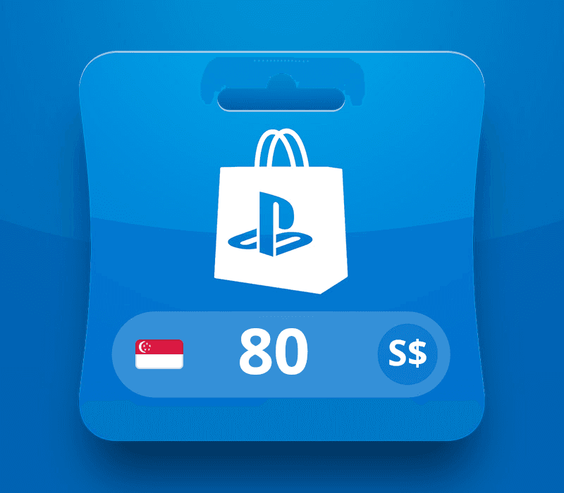 PlayStation Network SGD 80 Gift Card SG