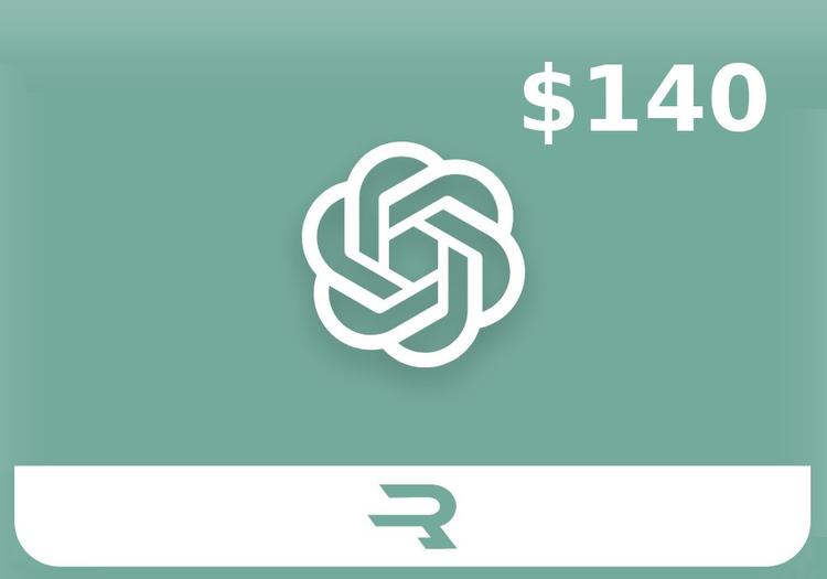 Rewarble ChatGPT USD 140 هدية بطاقة