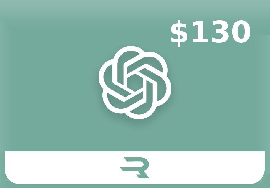 Rewarble ChatGPT USD 130 هدية بطاقة