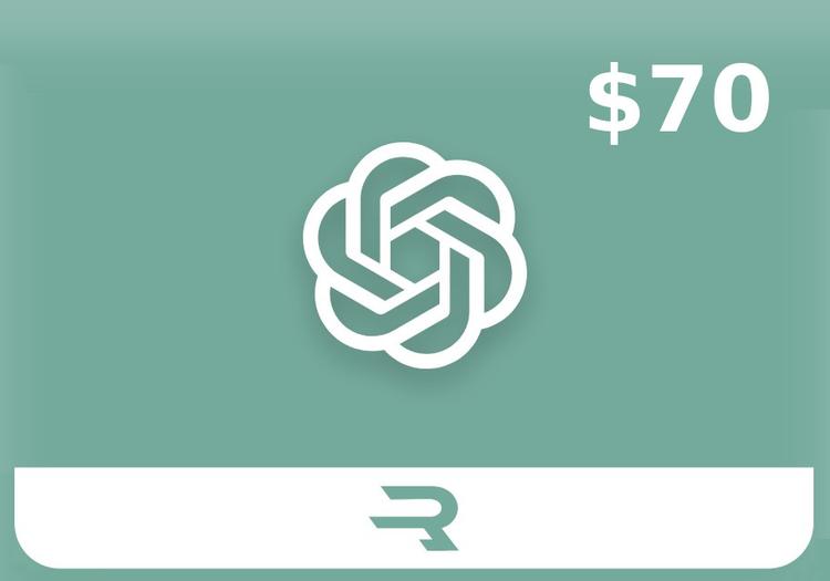 Rewarble ChatGPT USD 70 هدية بطاقة