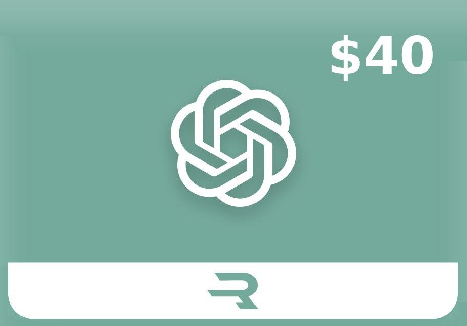 Rewarble ChatGPT USD 40 هدية بطاقة