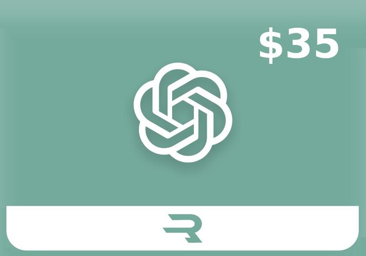 Rewarble ChatGPT USD 35 هدية بطاقة