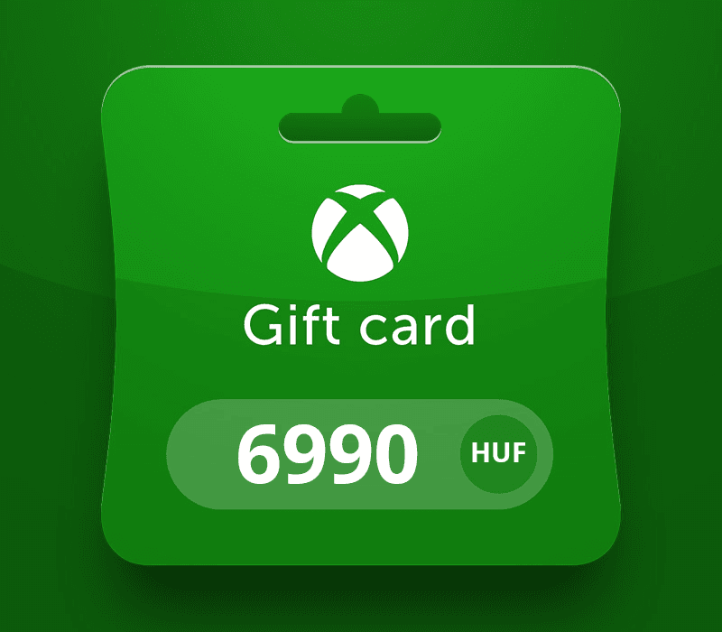 XBOX Live HUF 6990 Prepaid Card HU