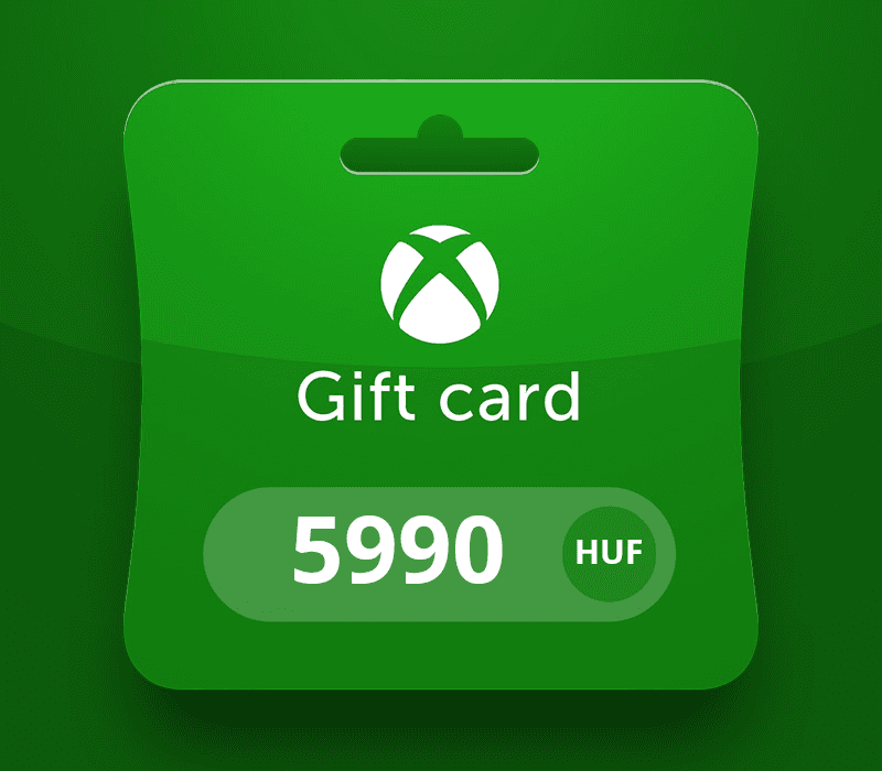 XBOX Live HUF 5990 Prepaid Card HU