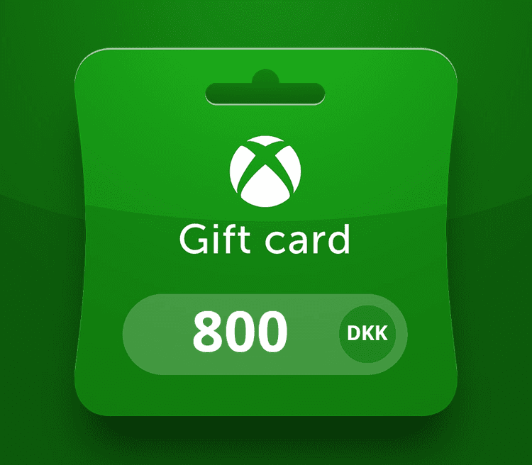 إكس بوكس Live DKK 800 Prepaid بطاقة DK